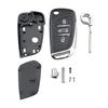 2 Buttons/3 Buttons CE0523 Modified Flip Folding Key Shell with VA2 Blade/HU83 Blade Fit for Peugeot 306 407 807 Partner/Citroen C2 C3 C4 C6 C8