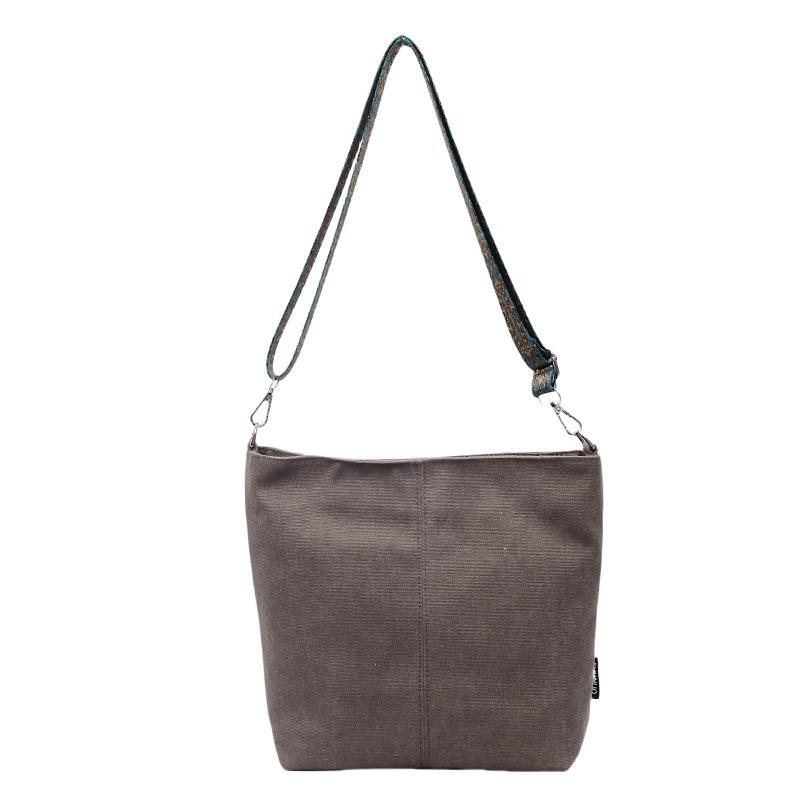 

Холщовая сумка Женская сумка через плечо Сумка для поездок на работу Большой вместимости Легкая сумка на плечо