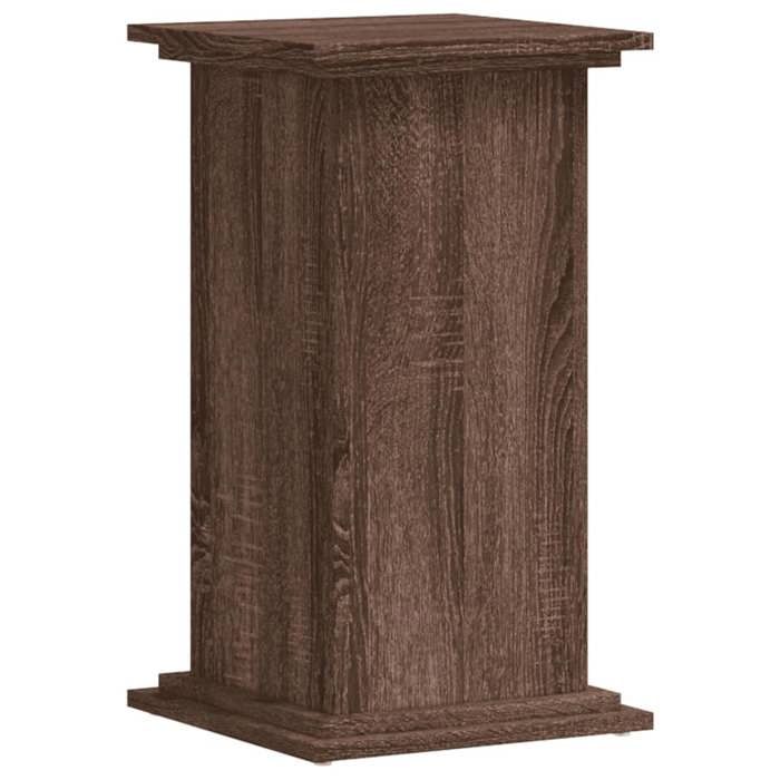 VidaXL Plant Stand Brown Oak 33x33x60 Cm Engineered Wood 852966