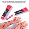 Halloween Horror Fake Blood Face Body Paint Makeup Easy Clean No Residue