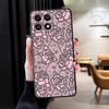 Creative Lace Pattern Funda Phone Cover Case for Honor 90 X7 X6 Magic5Lite X9a X8 8X 70 200 400 Lite X5b