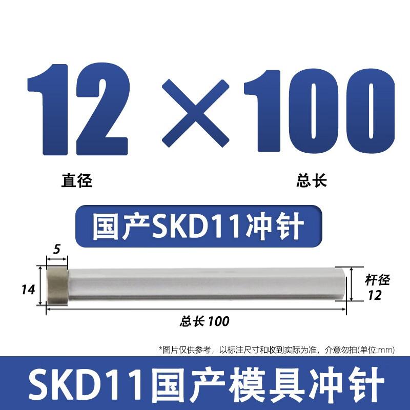 SKD11 Extended T-Punch Pin