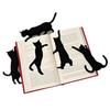 5Pcs Kitten Themed Metal Bookmarks Rustproof Iron Bookmarks Page Markers For Notebook Novel Journal Planner Scrapbooking