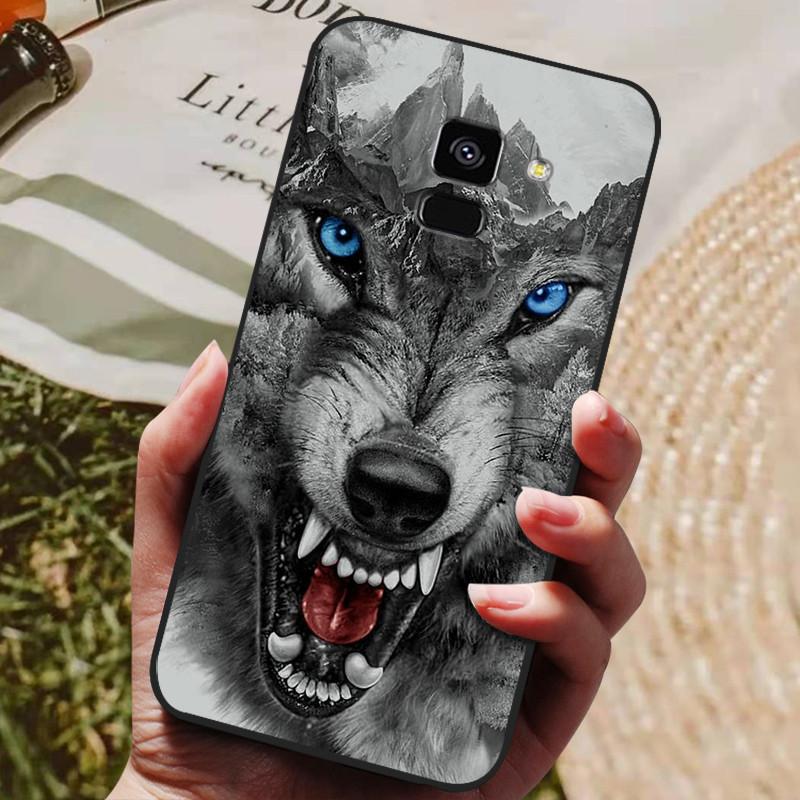 For Samsung Galaxy A8 2018 A530 A530F Case Silicon Soft TPU Phone Cover For Samsung A8 Plus 2018 A730 A730F Case Black Coques
