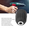 3/8in-24UNF Self-Tightening Electric Drill Chuck Adapter 0.8-10mm for Lathe Milling Machine Tool