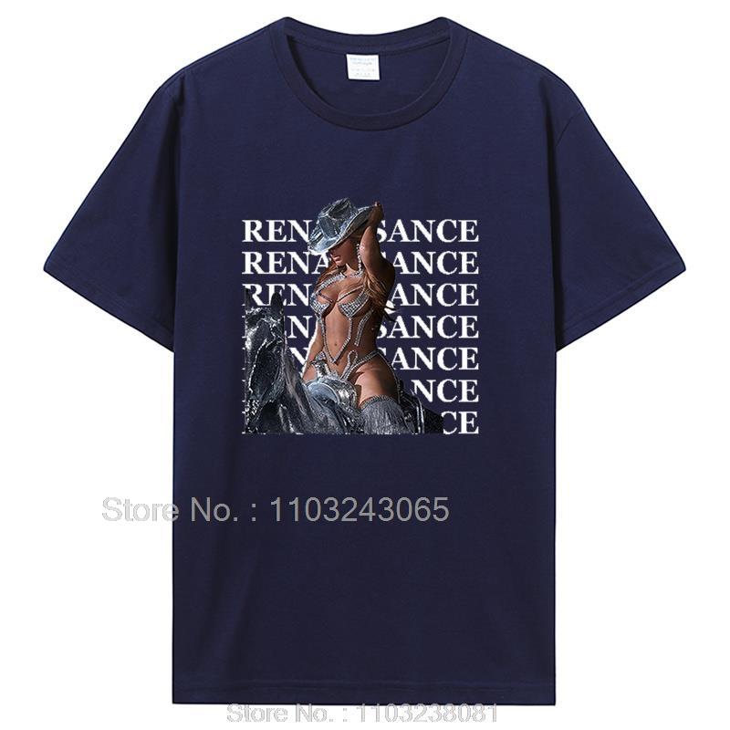 Singer New Album Beyonce Renaissance TShirt Tee For Fans Unisex Unisex Cotton Tshirt Fashion Tops Casual Streetwear