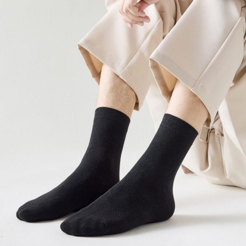 

Men s Socks, 100% Pure Cotton, 5 Types x 2, 10 Pairs Set 5. 10 pairs of black