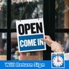 Open Business Signs Sign Door Board Hours Welcome Closed Pvc Office Clock Hanging Will Return Operation Sign Business