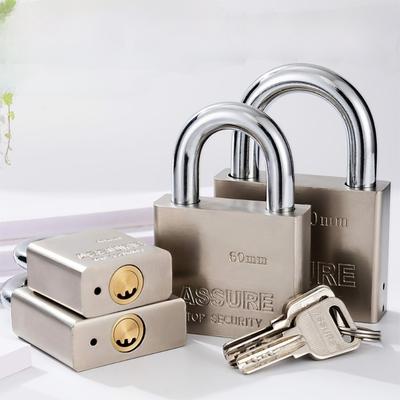 Metal Dormitory Cabinet Padlock Anti-theft Waterproof Suitcase Security Lock With Keys Anti Prying Design