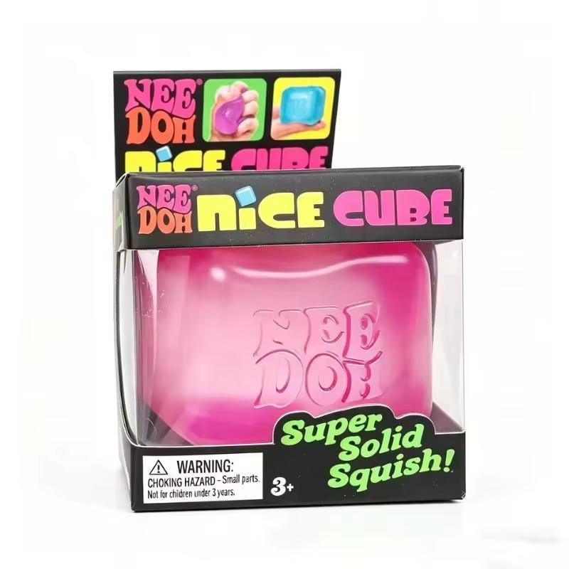 Needoh Nice Cube Squishy Sensory Toy Stress Ball Maltose Ice Anti-Stress Pressure Relief Stress Relief Souvenir For Kids 2026