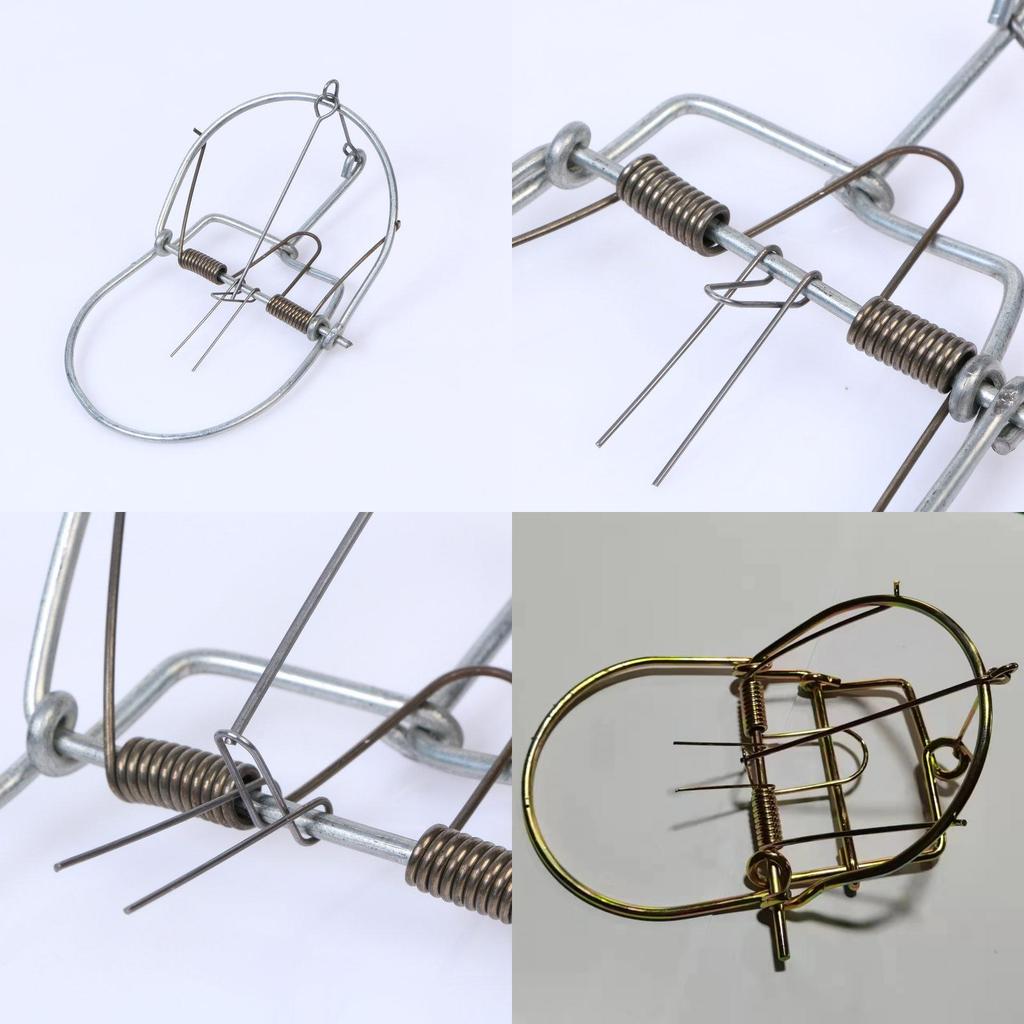 Capcană de șobolani de exterior rezistentă, capcană eficientă de fier pentru șoareci pentru uz casnic