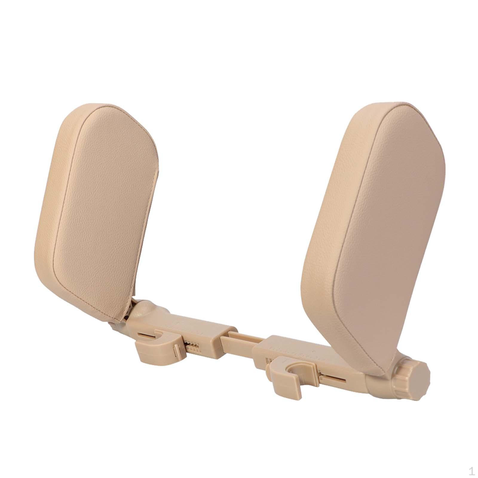 

Подголовник автомобиля Подушка Регулируемая Подушка для Шеи Поддержка Путешествия Для Путешествующих Детей бежевый