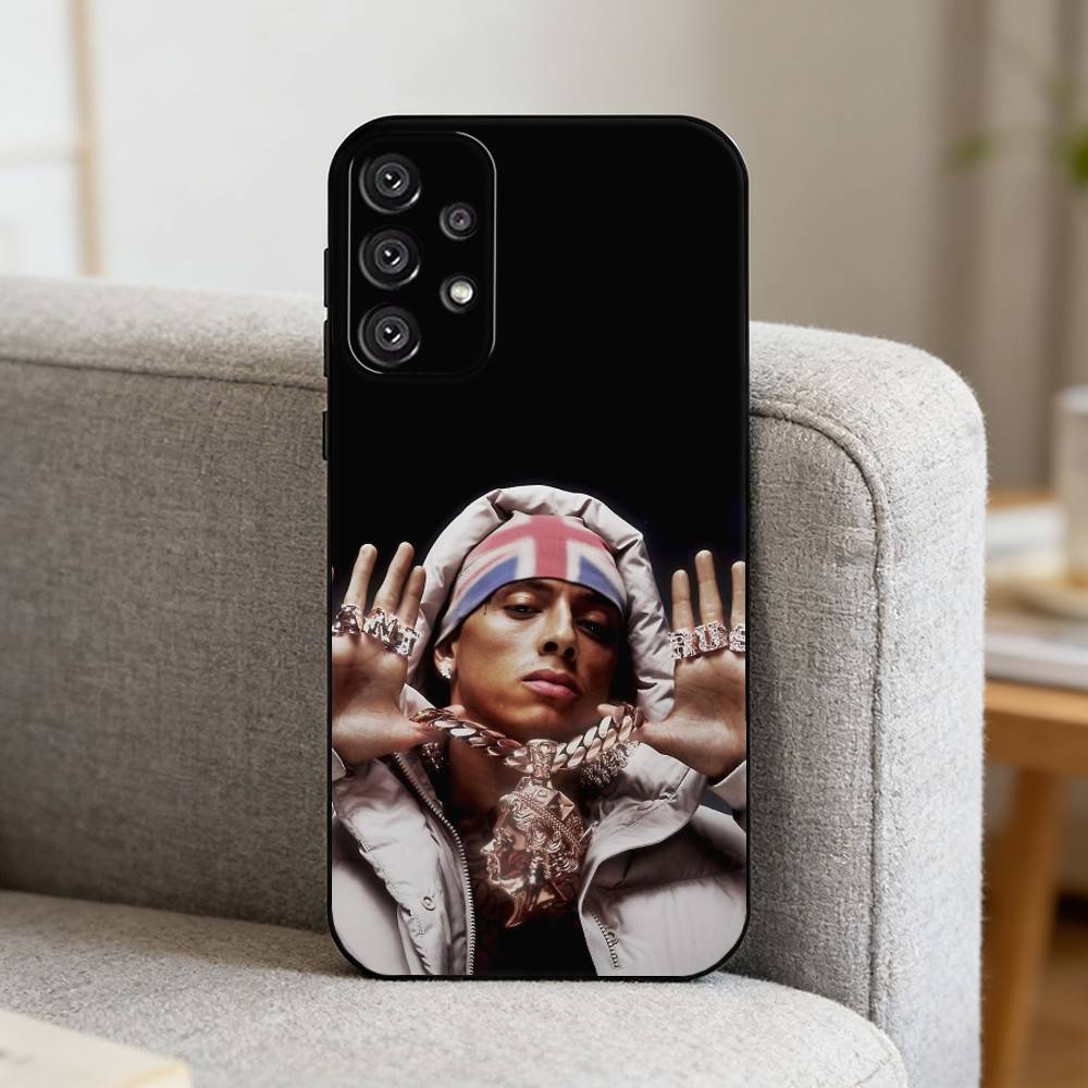 R-Rapper C-Central Cee    Phone Case For Samsung S25,S24,S21,S22,S23,S30,Ultra,S20,Plus,Fe,Note,10,9,5G Black Cover
