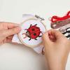 Embroidery Kit - Mini - Ladybug Design - Ø 8cm
