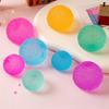 Semitransparent Frosted Stress Ball Anxiety Relief Textured Ball Squeeze Sensory Toy Decompression Fidget Toy Party Favors