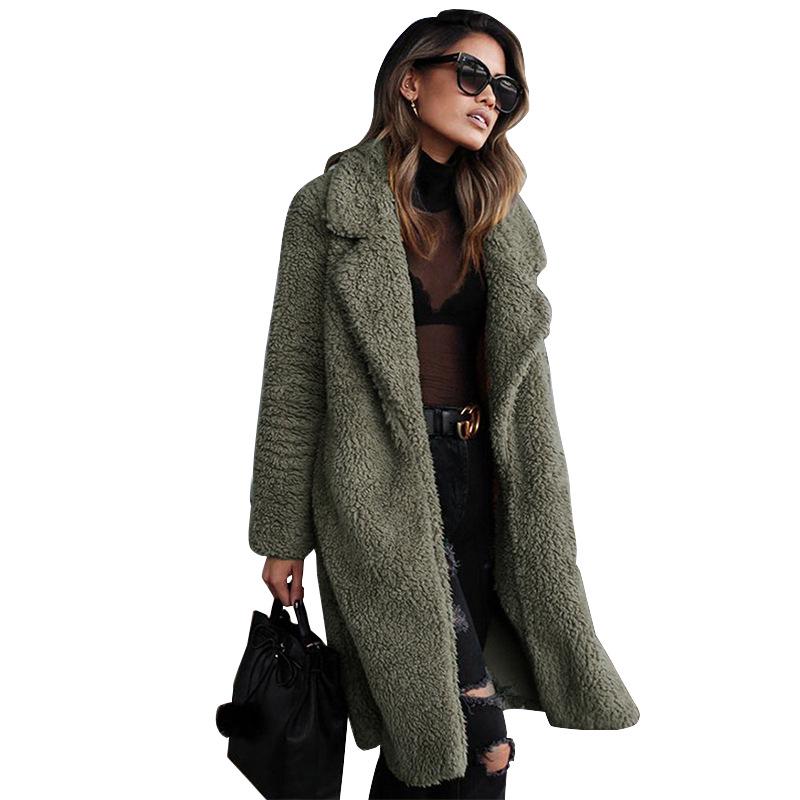 

Brown/Green Velvet Lapel Coat - Casual Long Jacket (Clearance Sale) XXL