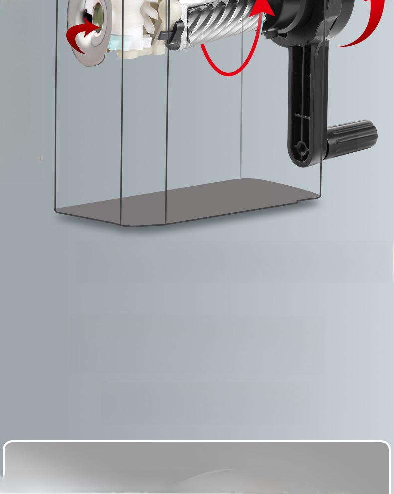 Dual-Hole Hand-Crank Pencil Sharpener for Students and Teachers