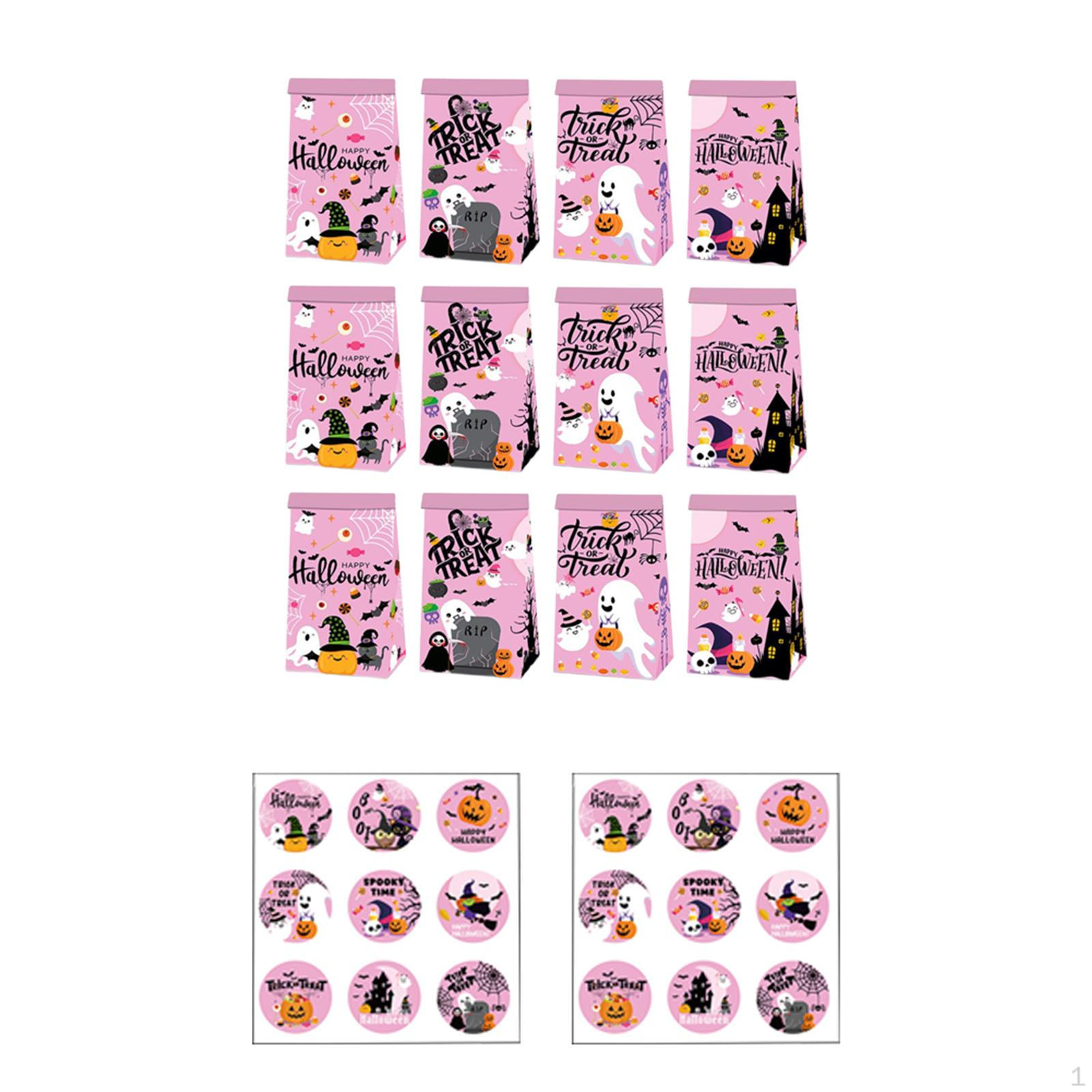 

Упаковка для конфет, пакеты, праздничные атрибуты, креативные подарки, украшения на Хэллоуин Pink