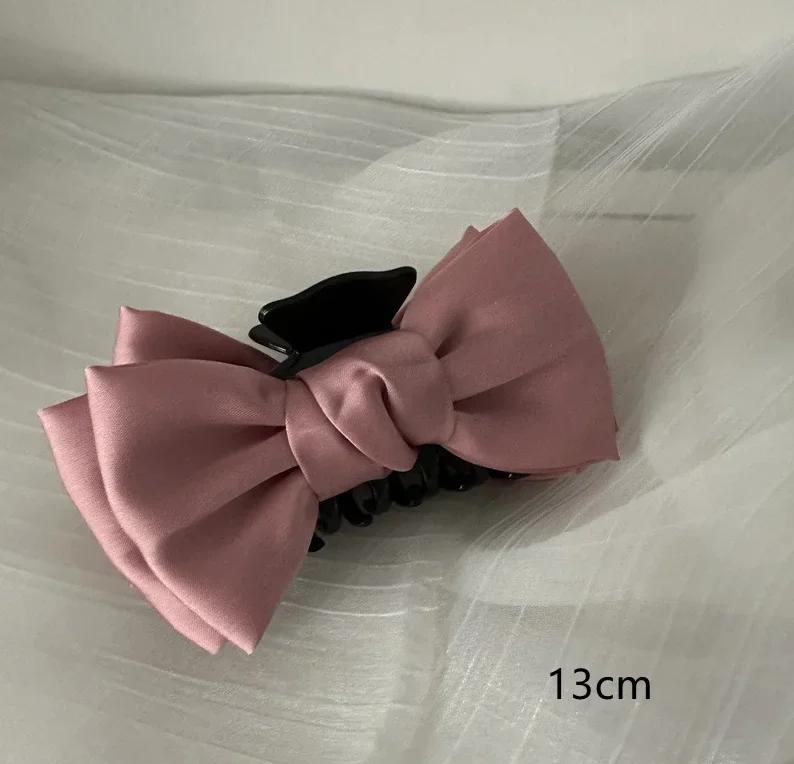 Big Size Bow Hair Claw Sweet Kawaii Hair Clip Claw Clamp Girls Hair Clips Headwear Women Hair Accessories