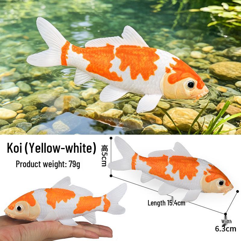 Ocean Wildlife Simulation Toy Set: Sea Turtle, Shark, Whale, Sea Lion, Tiger Shark, Manta Ray, Seal, Grouper.