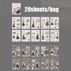 20Sheets/bag Career Sticker Book Collage Account Hand Decoration For Office Photo Frames Cup Stationery Box Diary Back To School