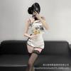 Sexy Lingerie Sexy Cheongsam Uniform Seduction Flirting Retro Hot Bed Seduction Perspective