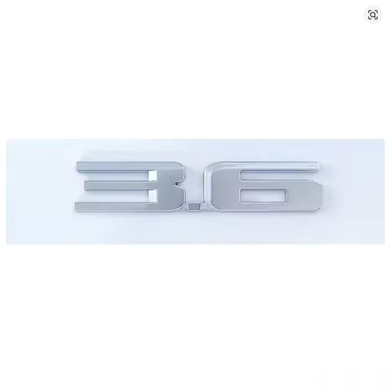 

ABS Car Side Emblem Letter Rear Trunk Badge Sticker Decals for Cadillac 3.6 36S SRX CTS ATS XT5 BLS DTS XLR Escalade Deville