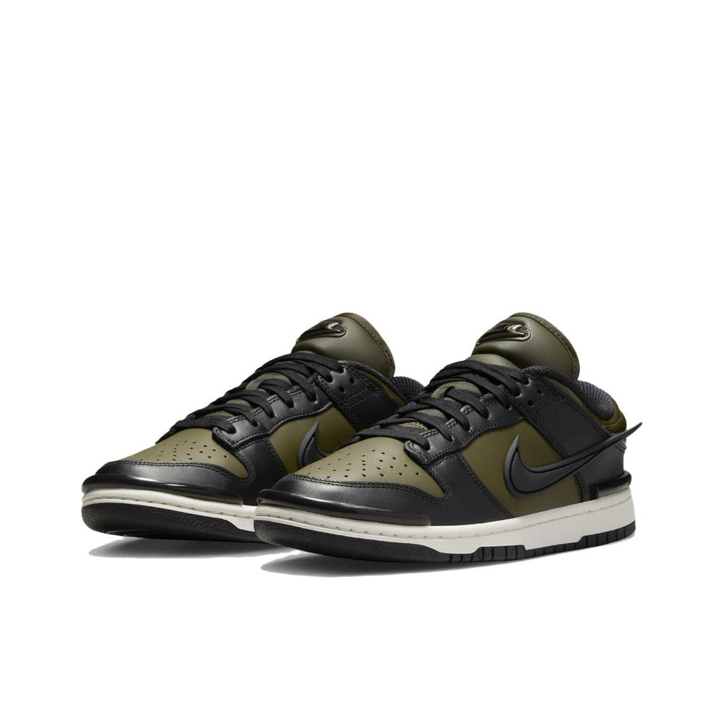 Nike Dunk Low Twist Army Khaki Black Women Sneakers Green Sail DZ2794-300
