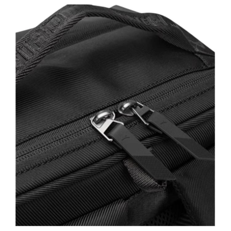 New Anta Fabric Backpack Unisex Basic Black 192527153-1