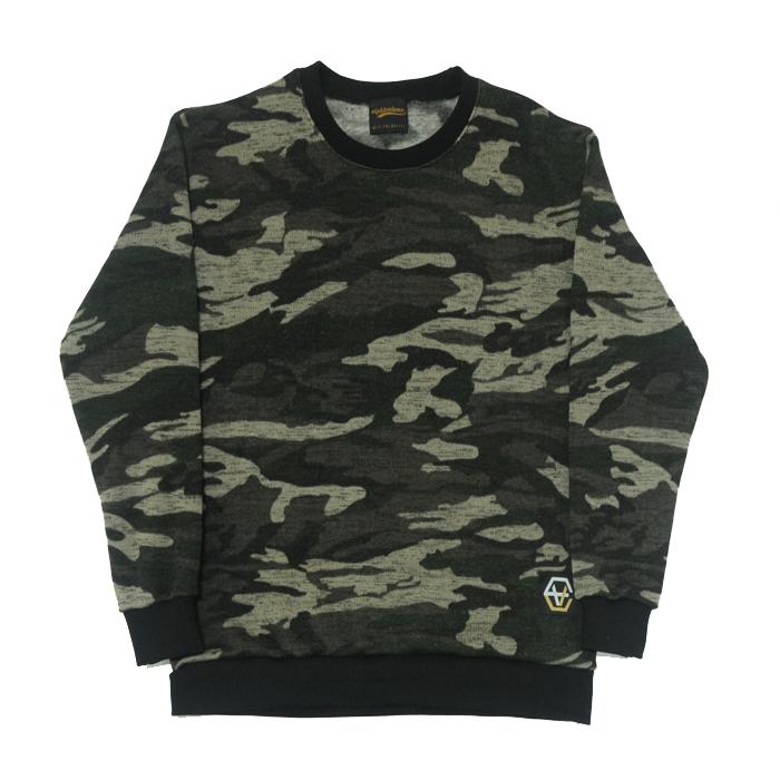 Свитер с круглым вырезом Eight Volume Ev Camo Knit (бежевый) Camo/L