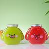 1Pc 350Ml Cute Dog Pet Bottle Clear Milk Tea Bottle Water Bottle Portable Coffee Juice Cold Drinking Cup Drink Bottle