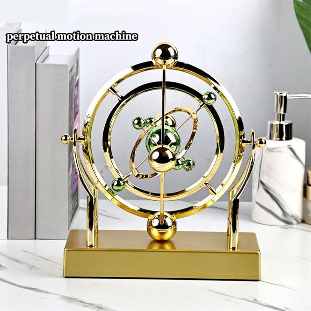 Space Celestial Body Motion Instrument, TV Cabinet Decoration Ornament, Desktop Model, Rotating , Orbital Ornament