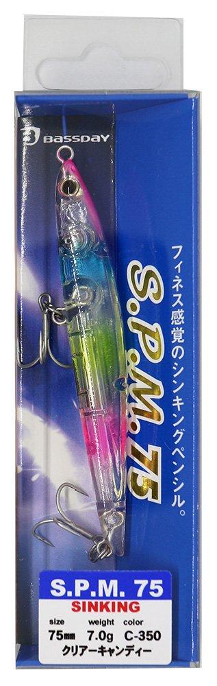

Bassday Pencil Bait 75mm 7g Clear Candy Lure S.P.M C-350