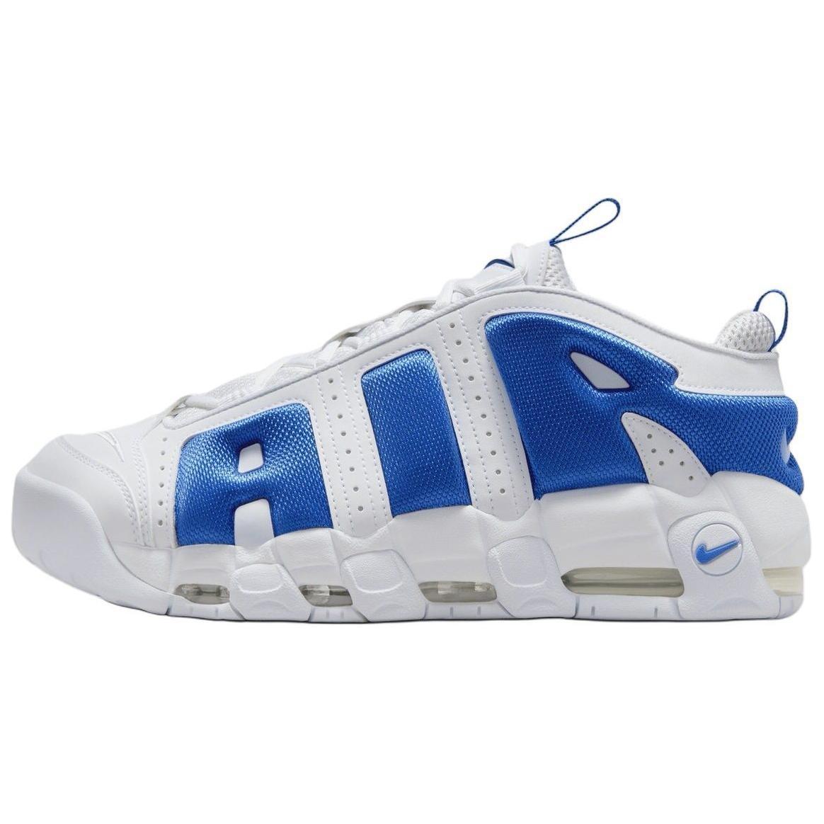 Nike Air More Uptempo Low  White Hyper Royal  Men s FZ3055-101 EU 44.5