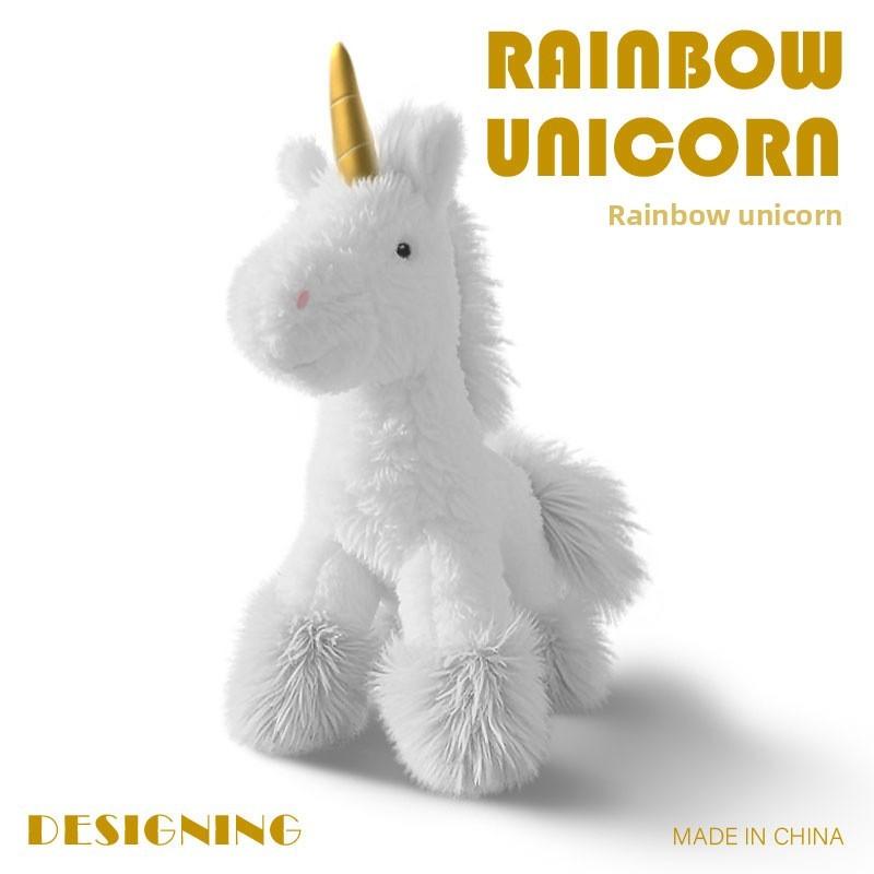 Unicorn Plush Toy With Pp Cotton Filled For Kids Bedtime Comfort And Gift