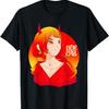 Japanese Girl Devil Horns Anime T-Shirt