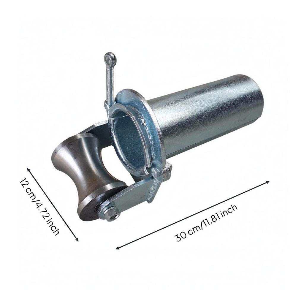 Cable Guide Pulley Zinc Plated Hardware Long-Lasting for Industrial, Workshop