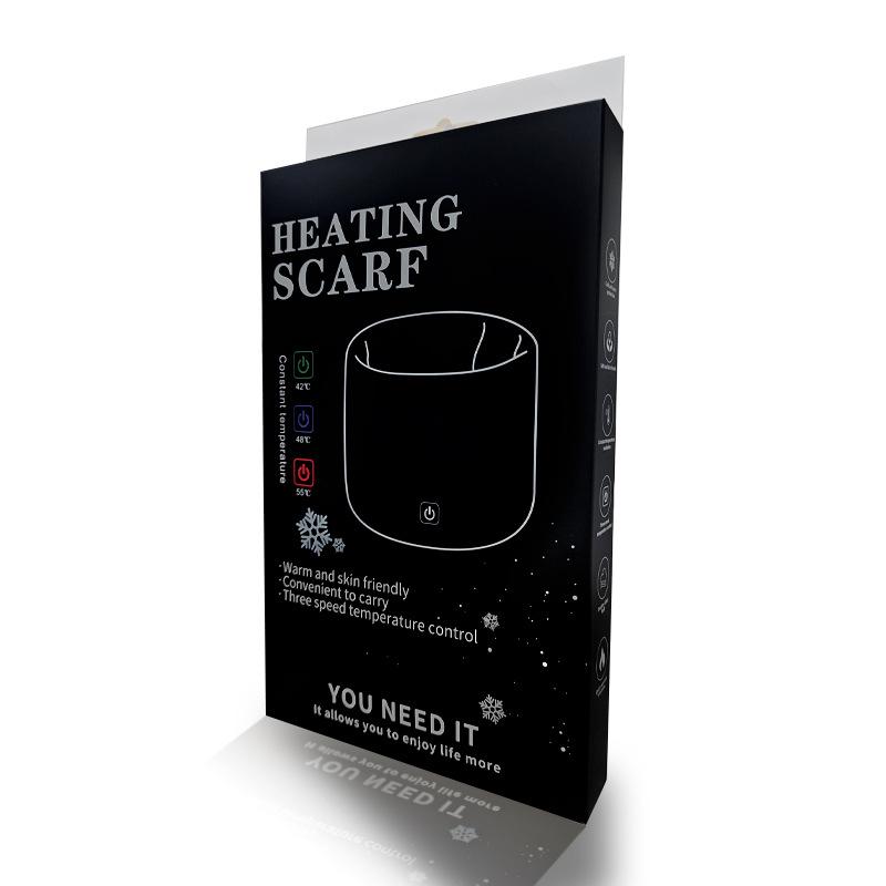 Unisex USB vyhřívaná elektrická fleecová šála se třemi rychlostmi pro hřejivý krk a ochranu proti chladu