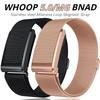 Pulseira Loop Milanesa para WHOOP 5.0 MG Smart Magnética de Aço Inoxidável para WHOOP ONE Pulseira para Whoop Life ECG Pulseiras Acessórios