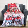 Arsenal Decke Weich Warm Gemütlich Geeignet für Sofa Bett Bettwäsche für Alle Jahreszeiten Wärmende Dekoration Ideales Geschenk für Freunde Familie Paare Picknick