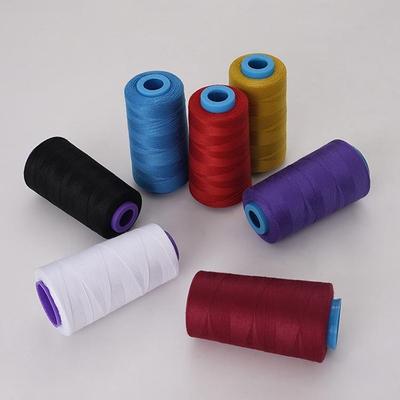 Filo per cucire in poliestere colorato filo spesso colore fisso a forma di pagoda filo per jeans 1 pezzo 20S/2 filo per borsa