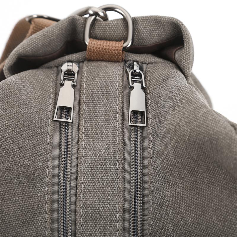 Multi-Compartment Canvas Bag Women's Bag Shoulder Bag Crossbody Bag Mother Bag
