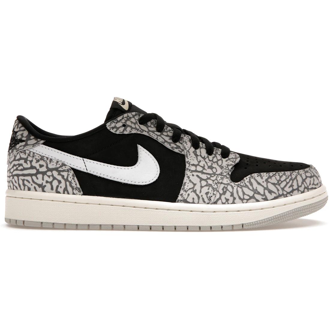 

Sneaker Jordan 1 Retro Low OG Black Cement(CZ0790-001) 36