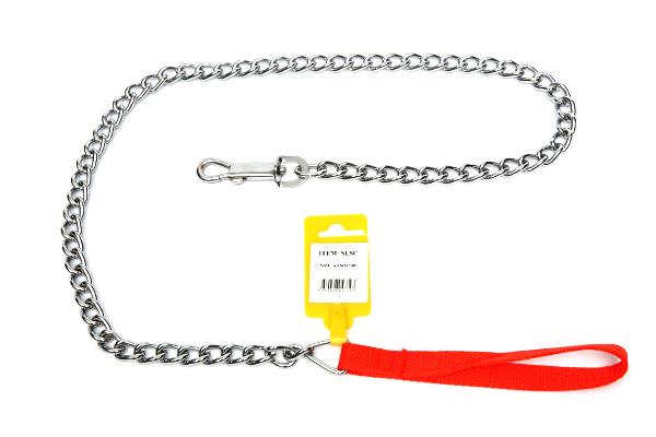

Ribbon Handle Chain Leash 4mmx120 cm