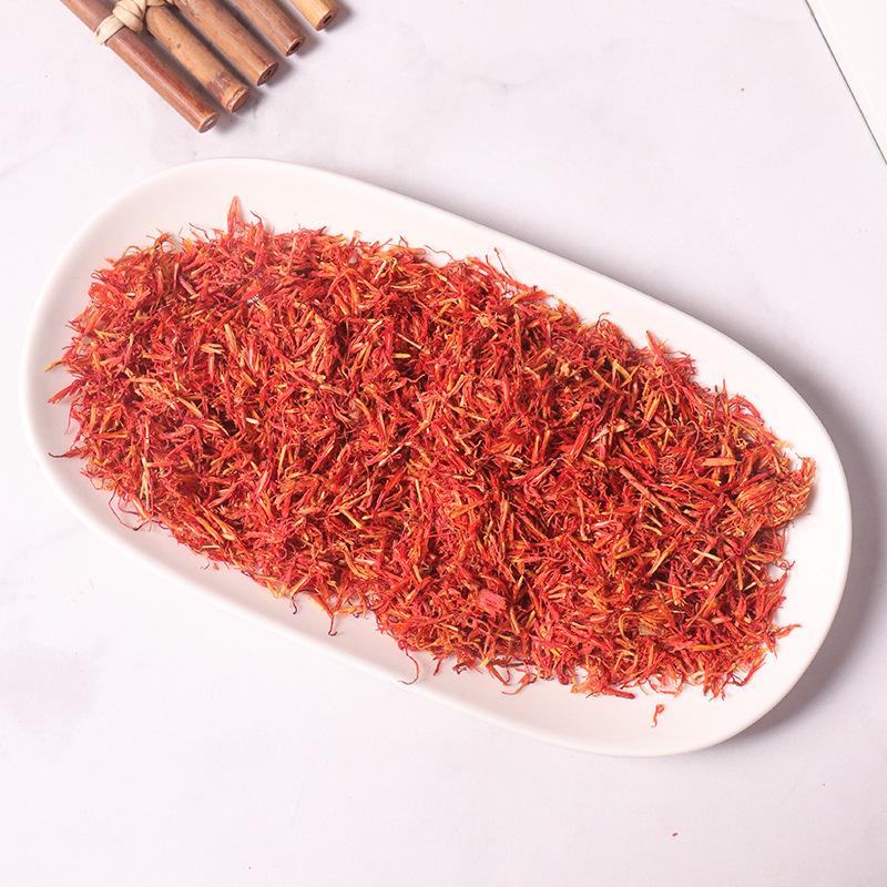 500g Xinjiang Safflower: Dried Silk for Tea, Foot Bath, Herbal Medicine