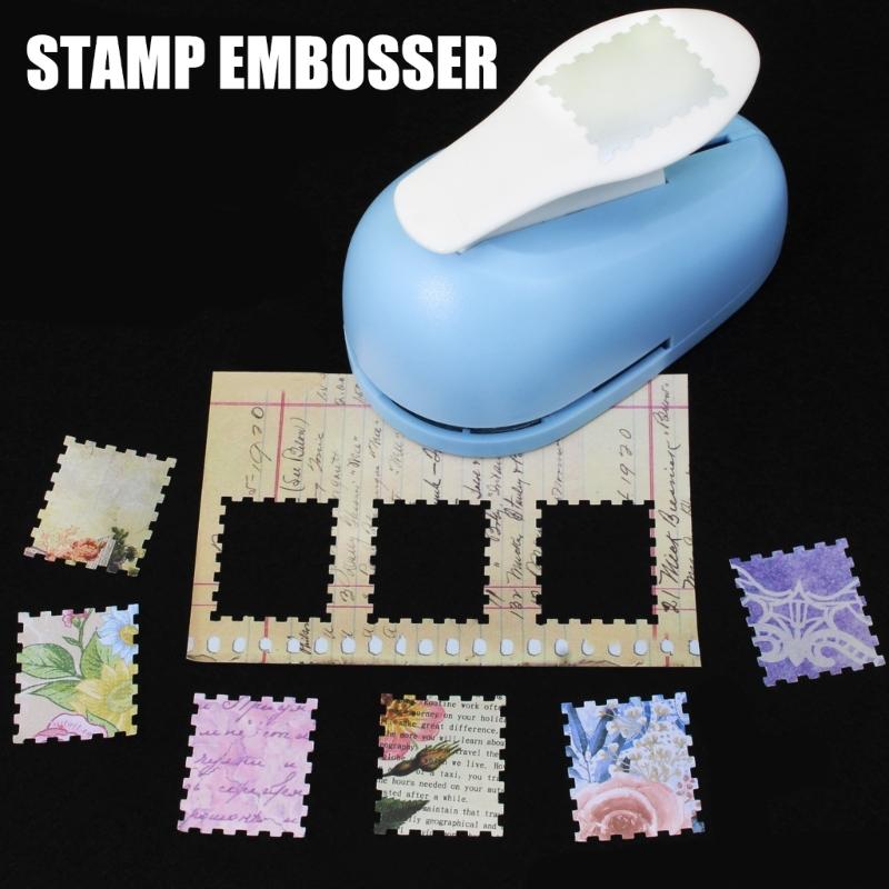 Heavy Duty Paper Embosser Decorative Hole Puncher Paper Embossing Tool for Card Making Scrapbooking Invitation Album