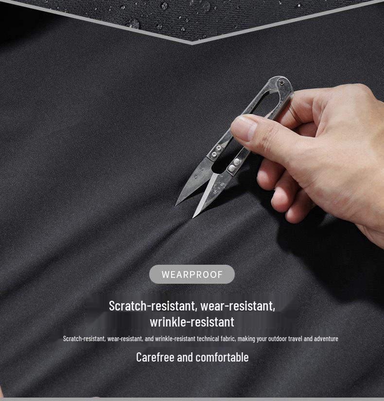 Men's Spring/Autumn Versatile Detachable Hooded Windbreaker Jacket