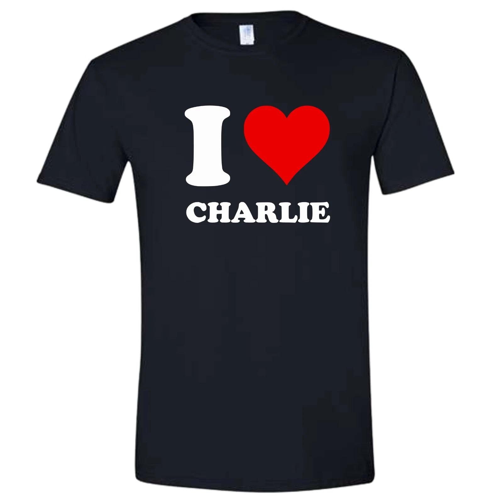 Charlie Kirk I love Charlie T-shirt In loving Memory Of S