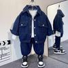 Trendy Boys' Denim Outfit Set for Ages 4-6 - Stylish Autumn/Spring Fashion 2025