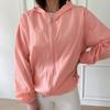 New ArrivalS Open Run Women S Hooded Zip Up Jumper Coral White